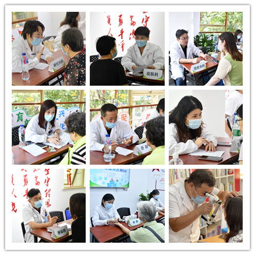 九三学社静安区委赴曹家渡开展健康咨询服务 健康服务进社区，为民办事暖人心